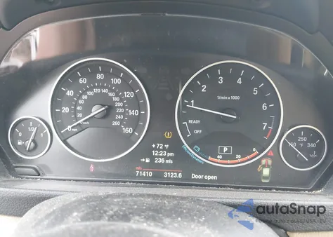 2013 BMW 328I xDrive z USA, uszkodzony, nr VIN WBA3B3C57DF530191